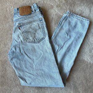 Vintage Levi's 550 Light Wash Jeans, W29 L33